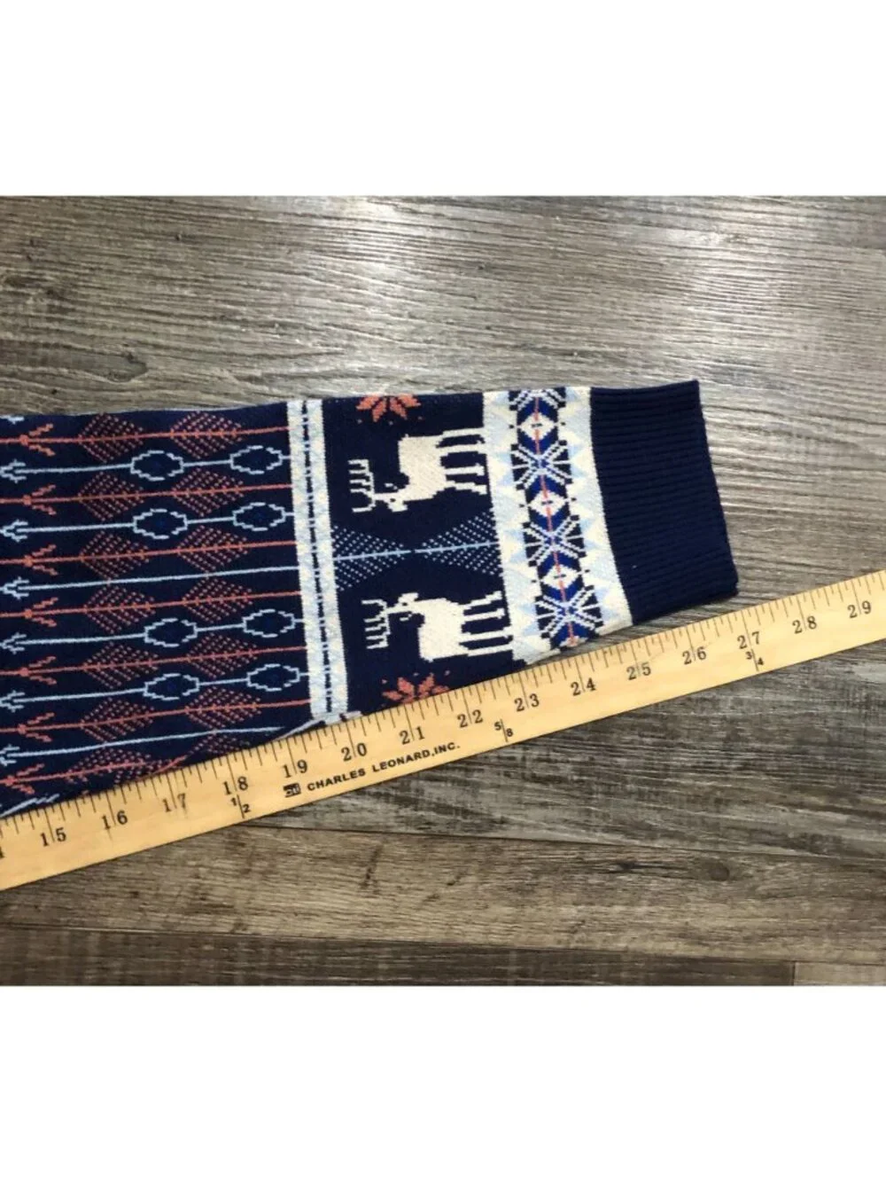 Free People x Intimately FP Falala Leggings Medium Blue Reindeer
